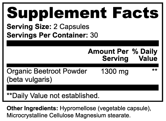 BeetPower – Caffeine-Free Pre-Workout | Organic Beetroot + Nitric Oxide Support | Warden Armor