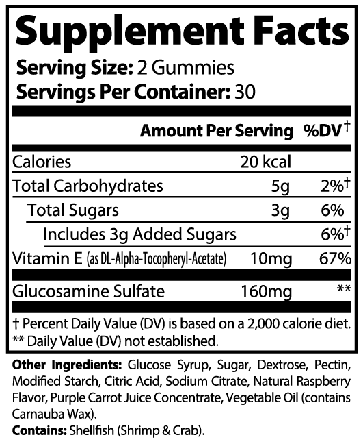 FlexEase Joint Care – Wellness Support | Glucosamine Gummies | Warden Armor