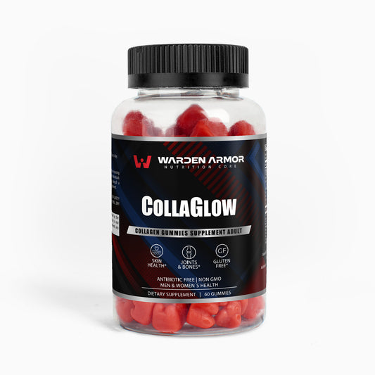 CollaGlow Collagen Gummies – Wellness Support | Vitamin C Gummies | Warden Armor