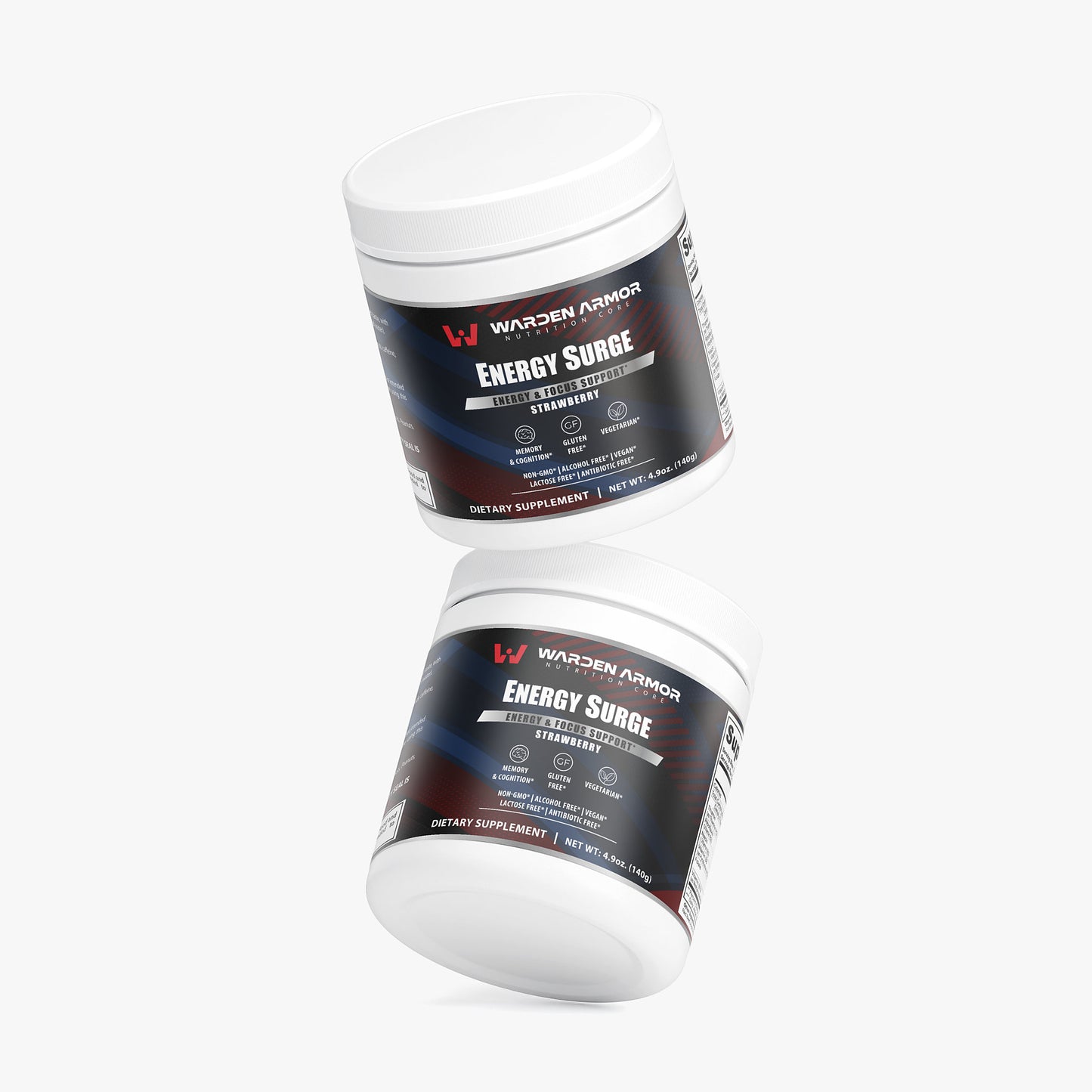 Energy Surge – Energy & Focus Support | Strawberry Shortcake Powder | Warden Armor