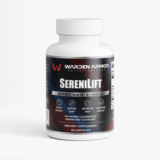 SereniLift 5-HTP – Mood & Emotional Balance Support | Natural 5-Hydroxytryptophan | Warden Armor