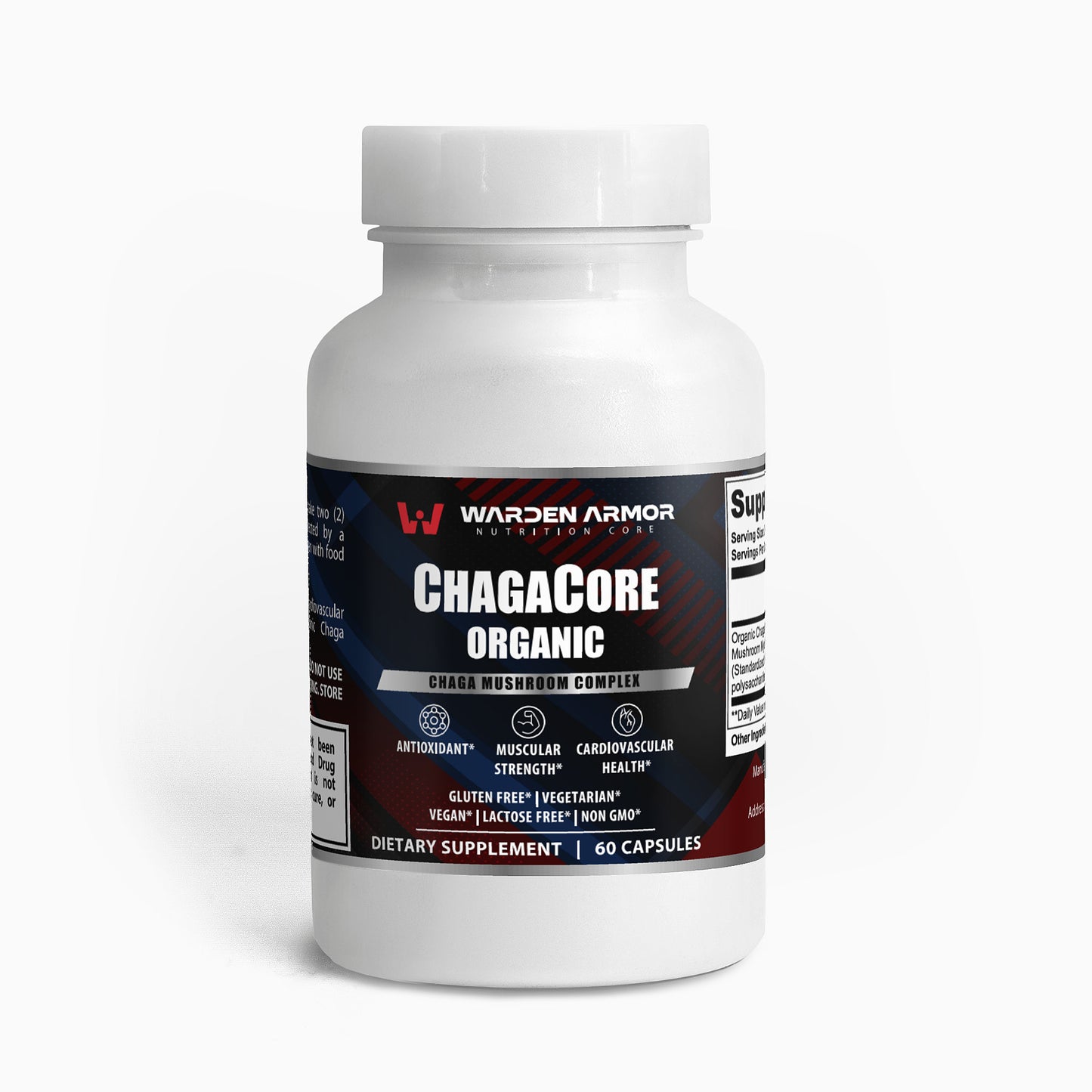 ChagaCore Chaga Mushroom – Wellness Support | Antioxidant Capsules | Warden Armor