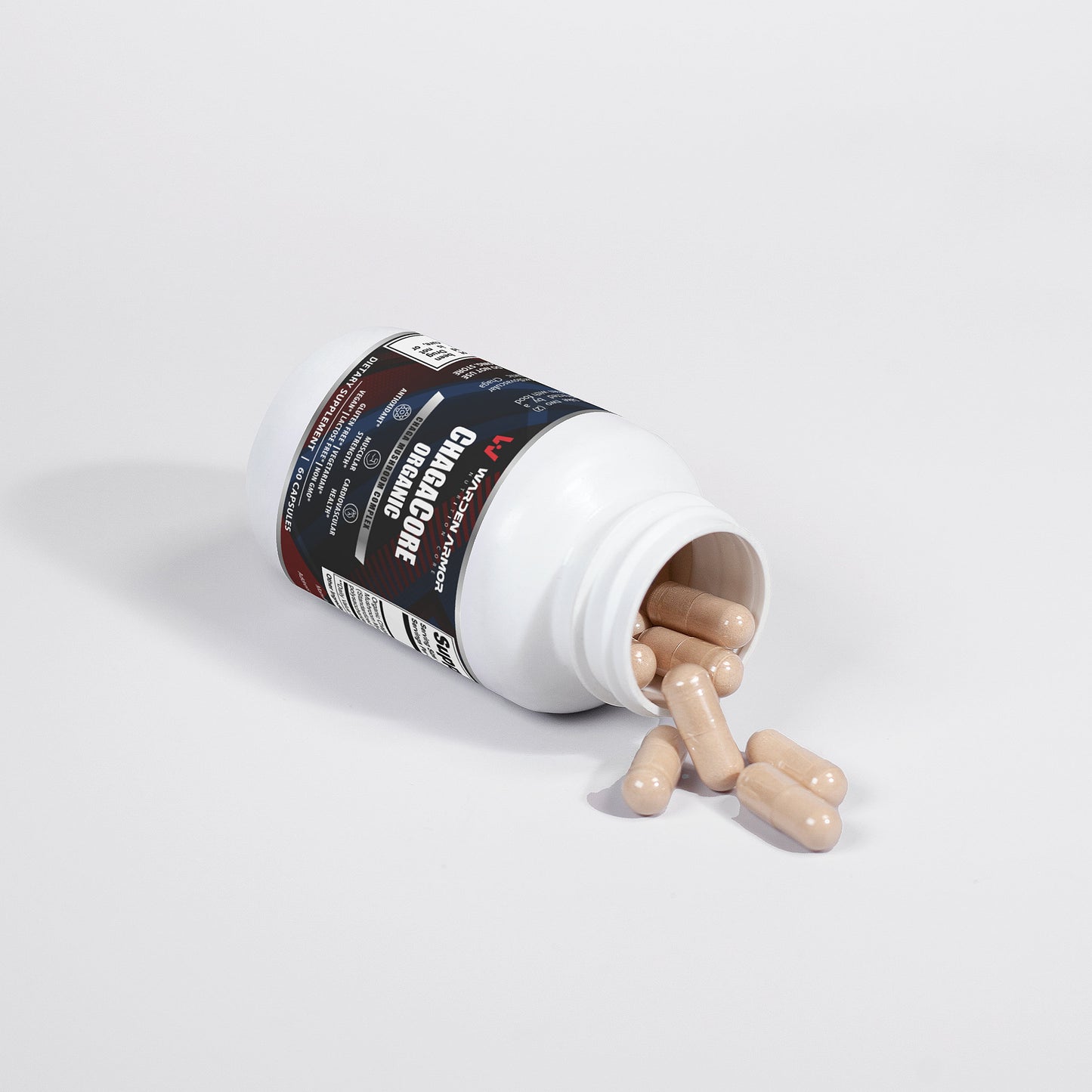 ChagaCore Chaga Mushroom – Wellness Support | Antioxidant Capsules | Warden Armor