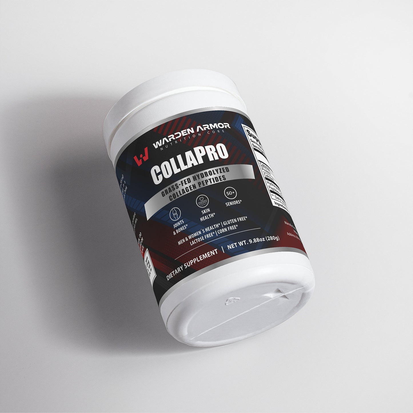 CollaPro Collagen – Skin, Hair & Joint Wellness Support | Grass-Fed Peptides | Warden Armor