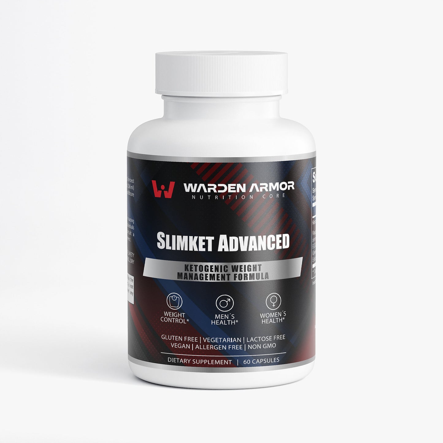SlimKet Advanced – Keto Lifestyle Support | Metabolic Wellness Formula | Warden Armor