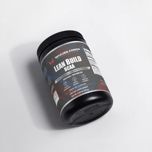 Lean Build – Amino Acid Support | BCAA + Glutamine Powder | WaterMelon | Warden Armor