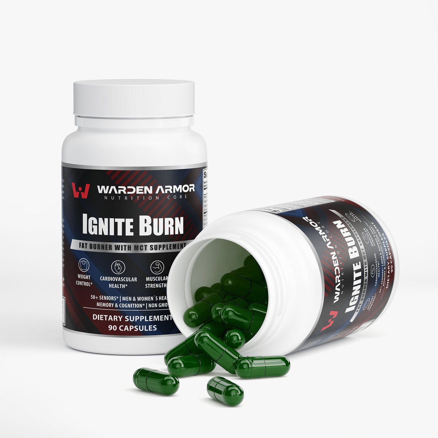Ignite Burn Metabolic Support – MCT & L-Carnitine Formula | Daily Wellness | Warden Armor