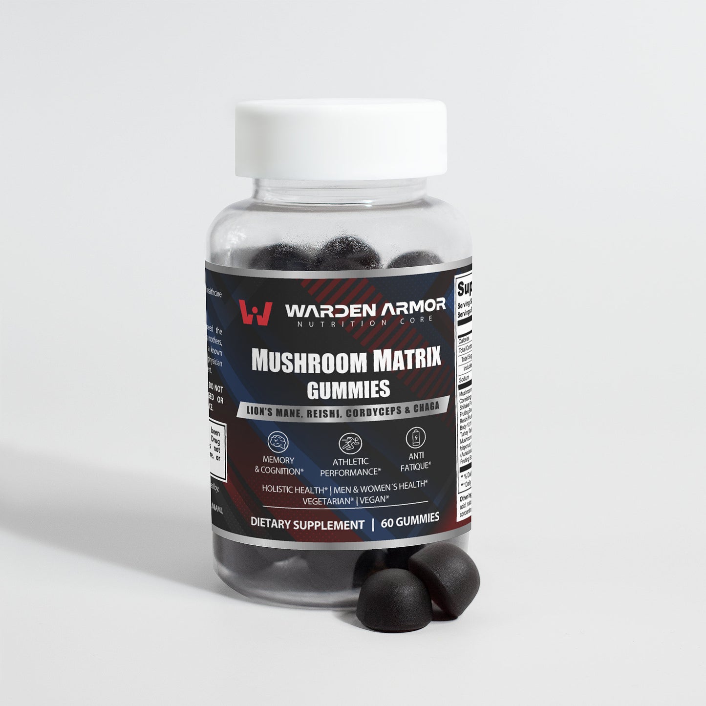 Mushroom Matrix Functional Mushroom Gummies – 10-Mushroom Wellness Blend | Warden Armor
