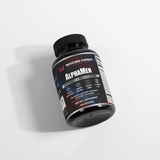 Alpha Energy – Men's Wellness Support | Herbal Vitality Capsules | Warden Armor