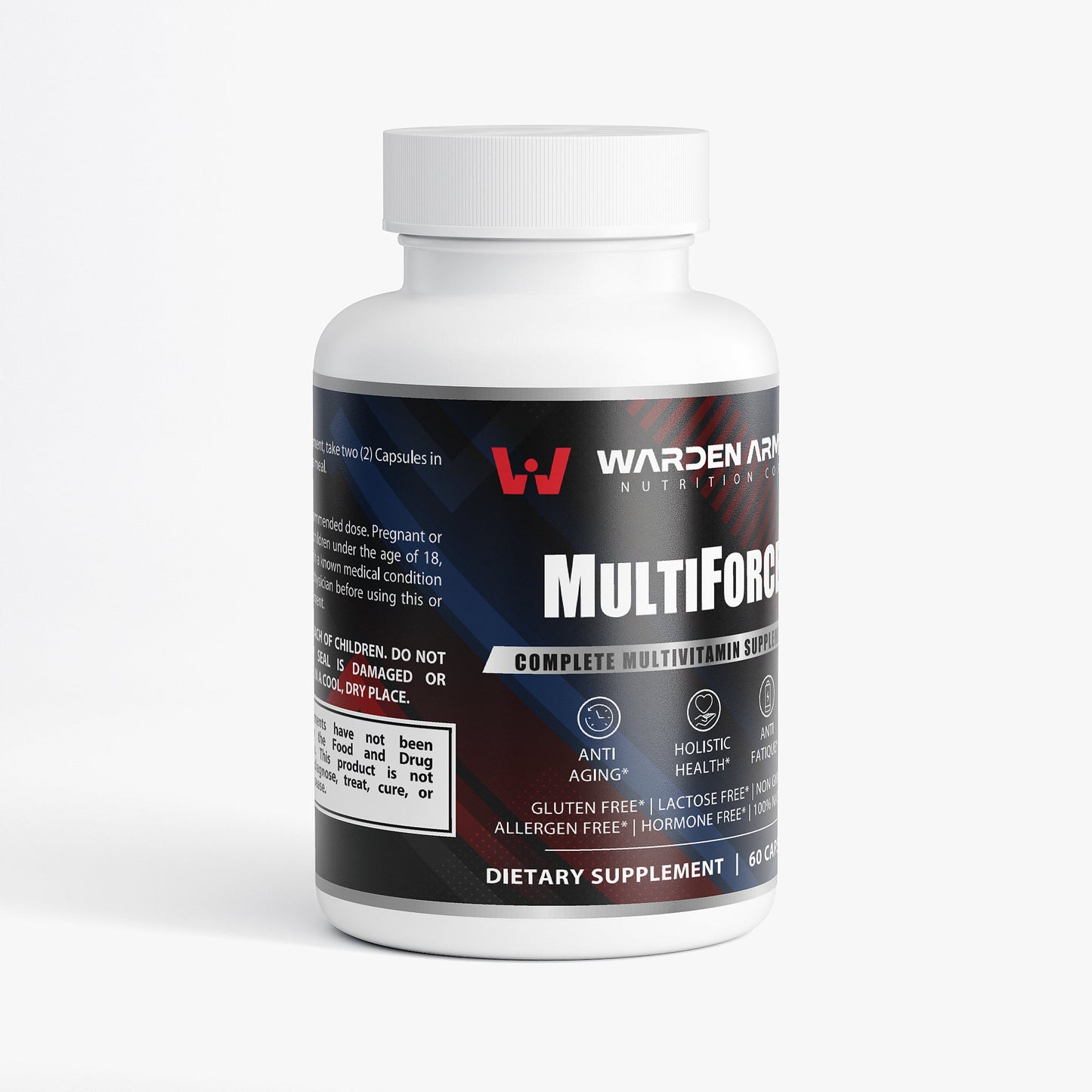 MultiForce – Daily Nutrition Support | Complete Multivitamin Capsules | Warden Armor