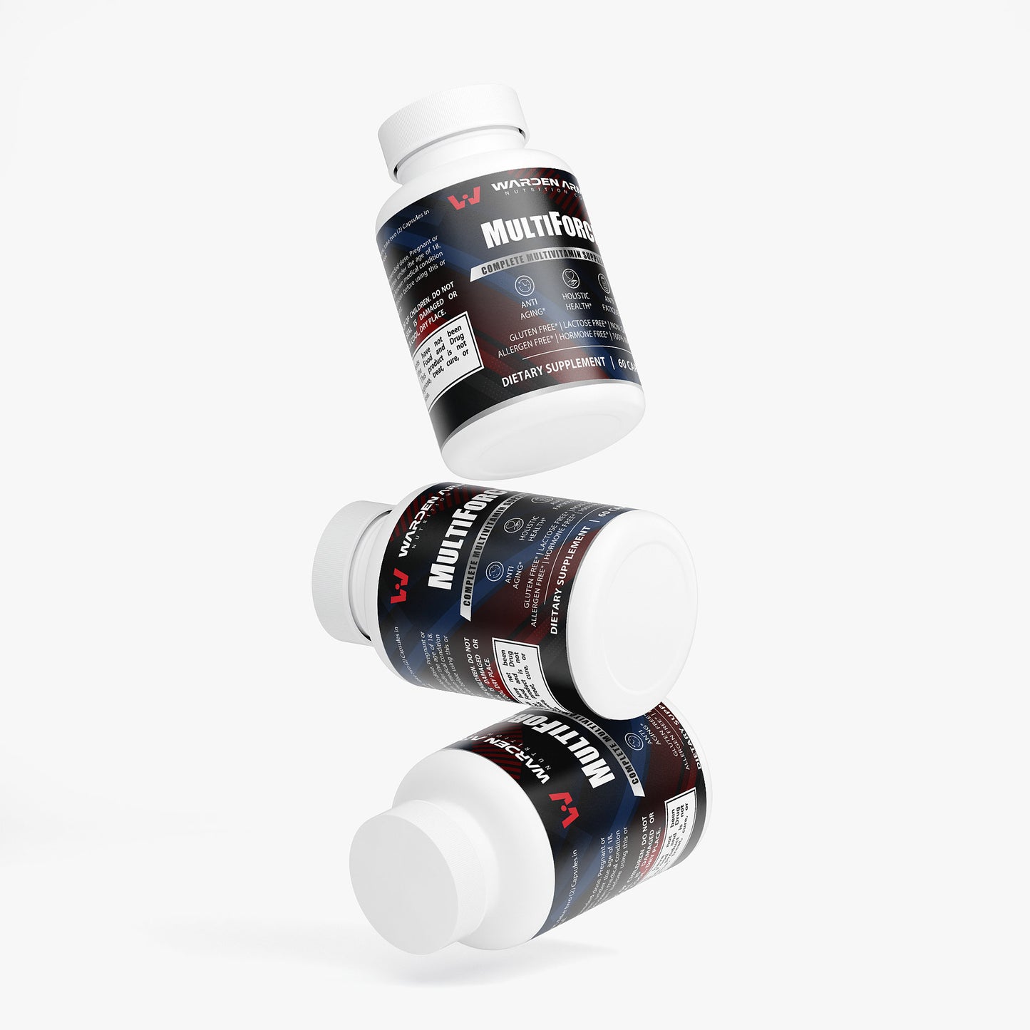 MultiForce – Daily Nutrition Support | Complete Multivitamin Capsules | Warden Armor