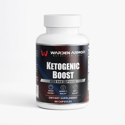 Ketogenic Boost – Keto Nutrition Formula | BHB + MCT Capsules | Warden Armor