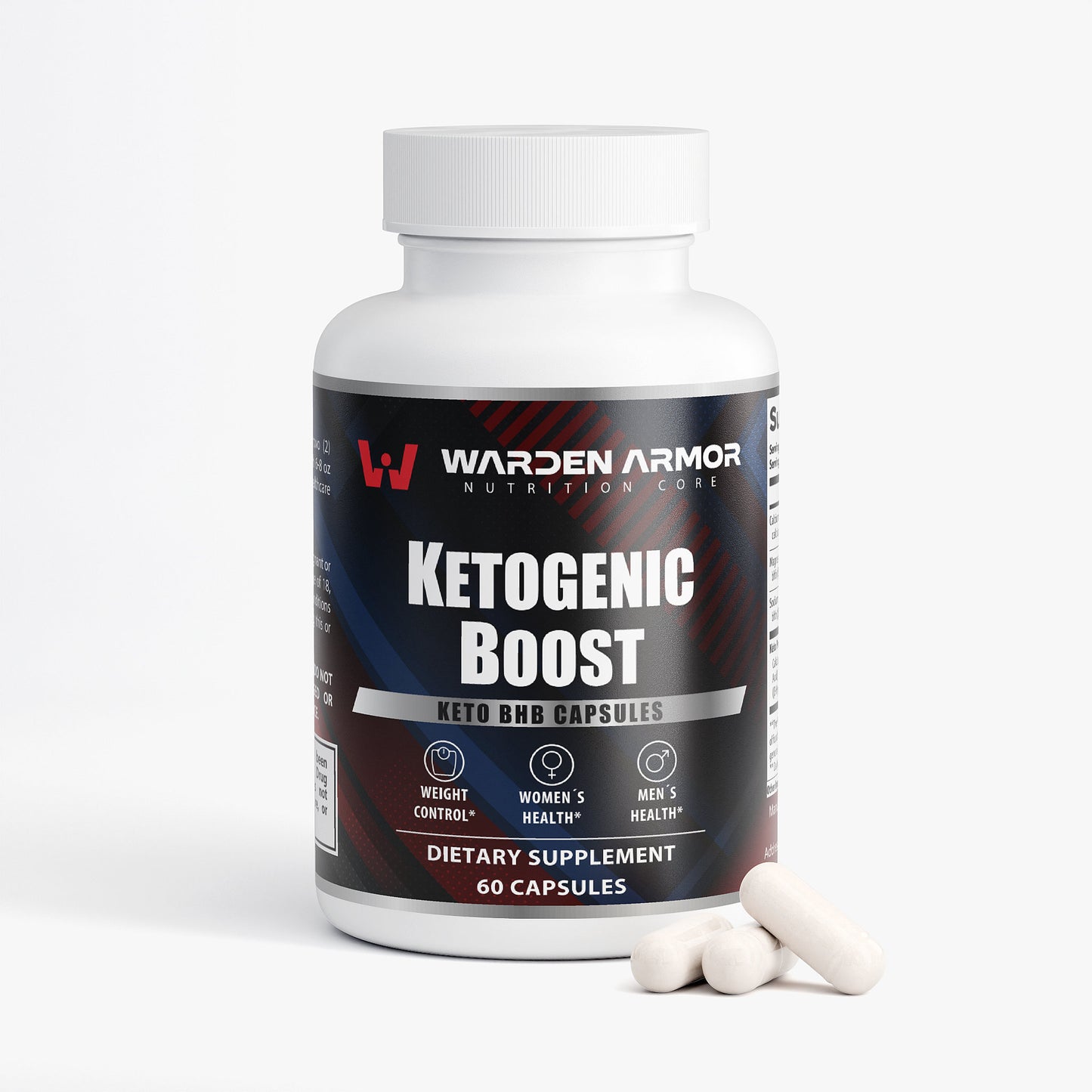Ketogenic Boost – Keto Nutrition Formula | BHB + MCT Capsules | Warden Armor