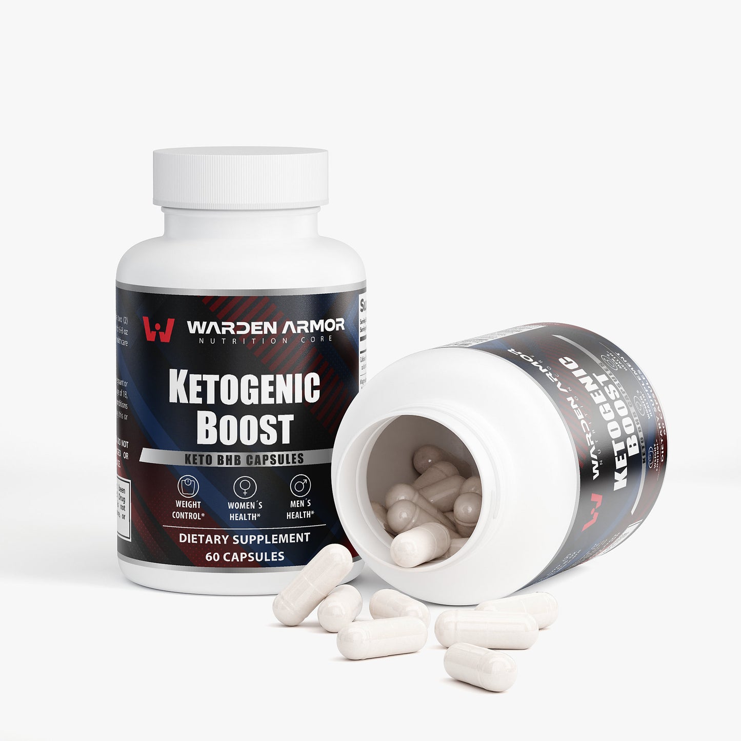 Ketogenic Boost – Keto Nutrition Formula | BHB + MCT Capsules | Warden Armor