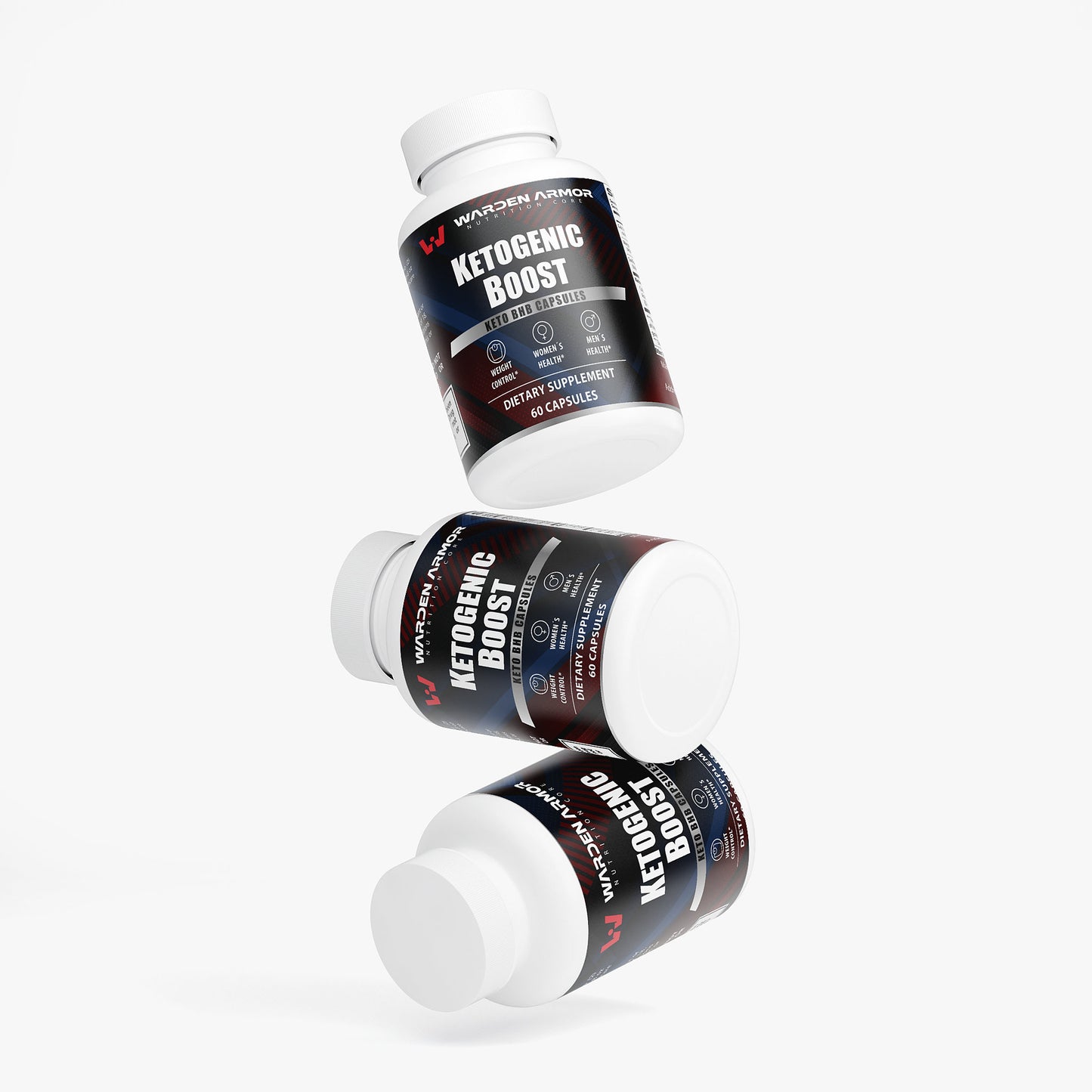 Ketogenic Boost – Keto Nutrition Formula | BHB + MCT Capsules | Warden Armor