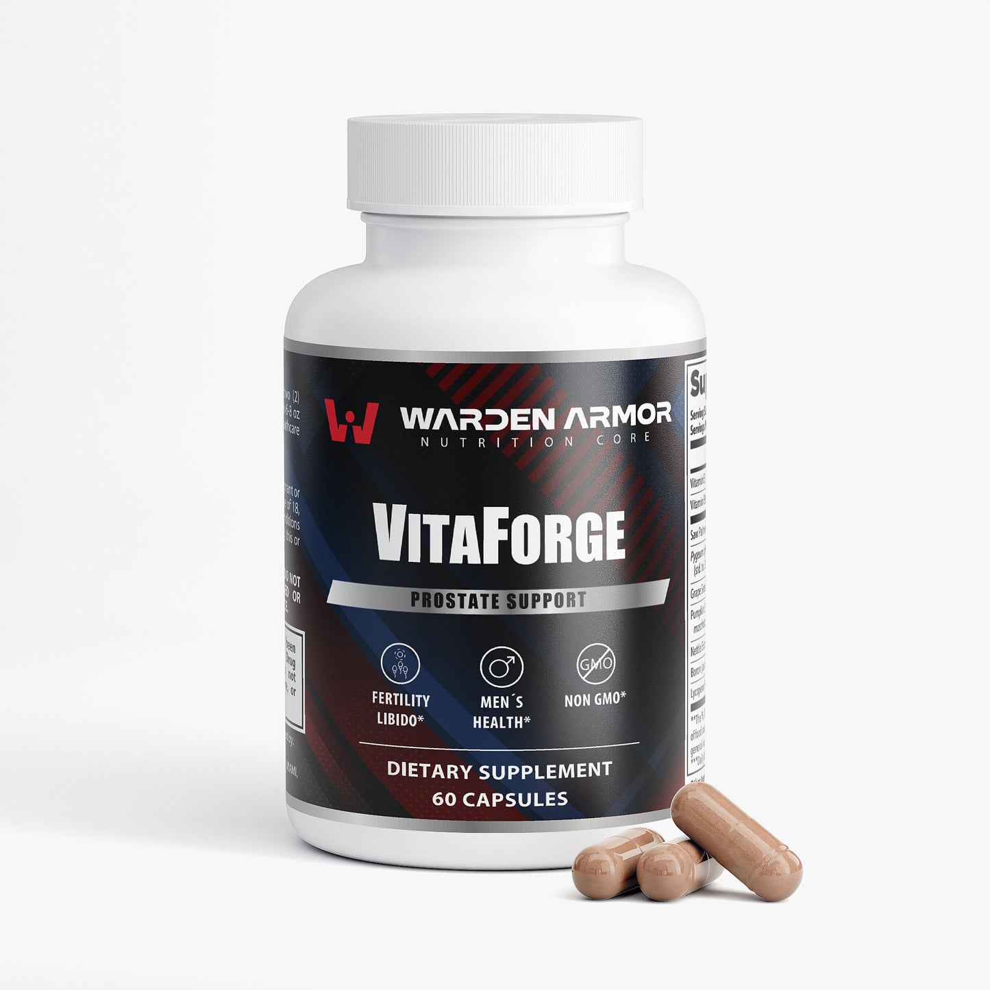 VitaForge – Men's Vitality Support | Herbal Blend Capsules | Warden Armor