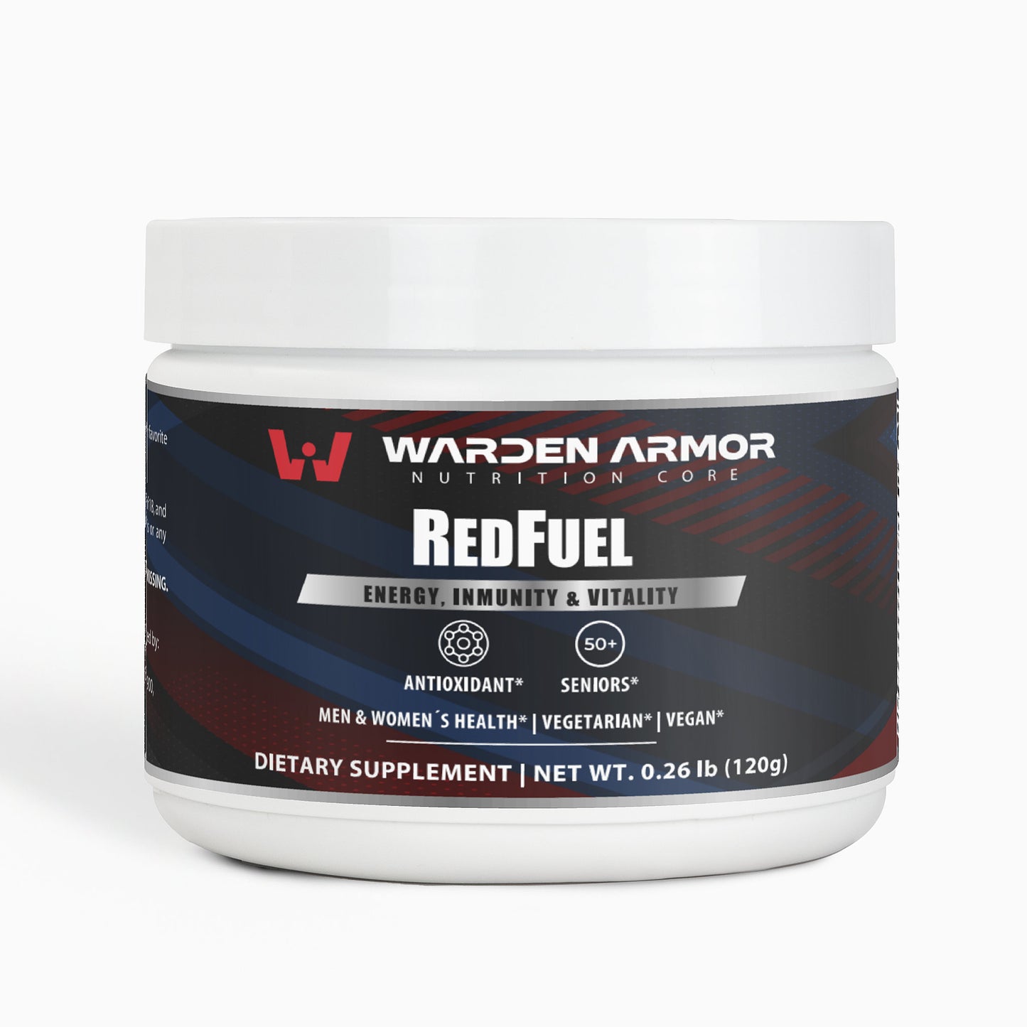 RedFuel Antioxidant Blend – Beet Root, Berries & Botanicals | Daily Vitality Support | Warden Armor