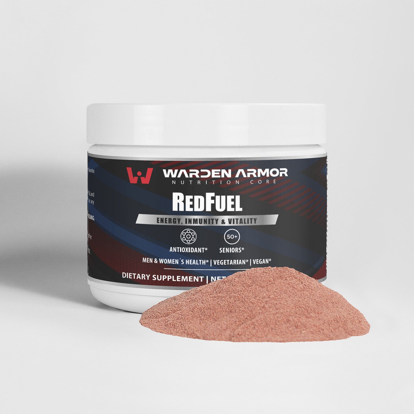 RedFuel Antioxidant Blend – Beet Root, Berries & Botanicals | Daily Vitality Support | Warden Armor