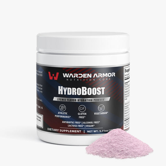 HydroBoost Lychee Electrolyte Hydration Powder – Daily Hydration Support | Warden Armor