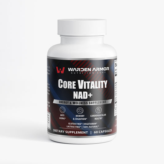 Core Vitality NAD+ – Cellular Energy & Longevity Formula | Warden Armor