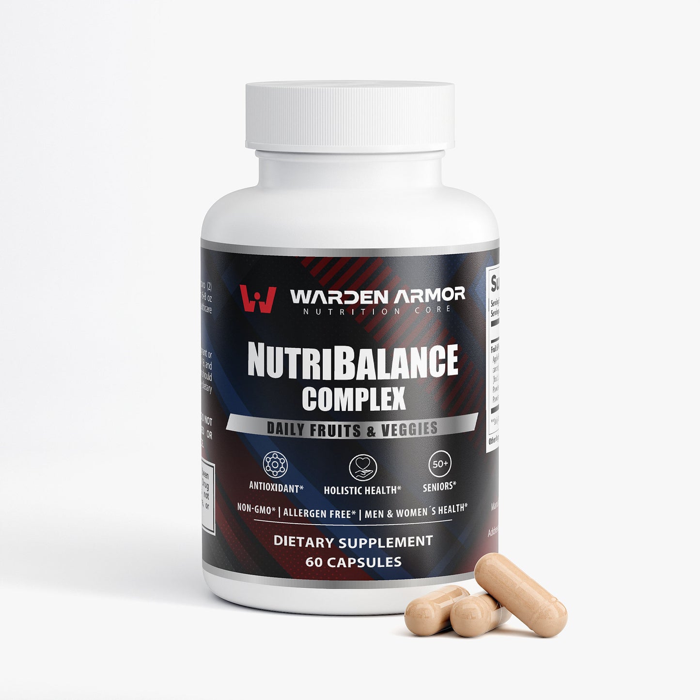 NutriBalance – Whole Food Nutrition | Fruits & Veggies Capsules | Warden Armor