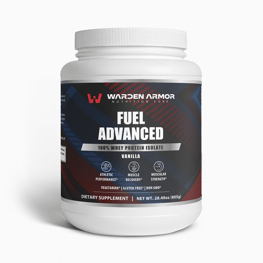 Fuel Advanced Protein – Whey Isolate Support | Vanilla Powder | Warden Armor