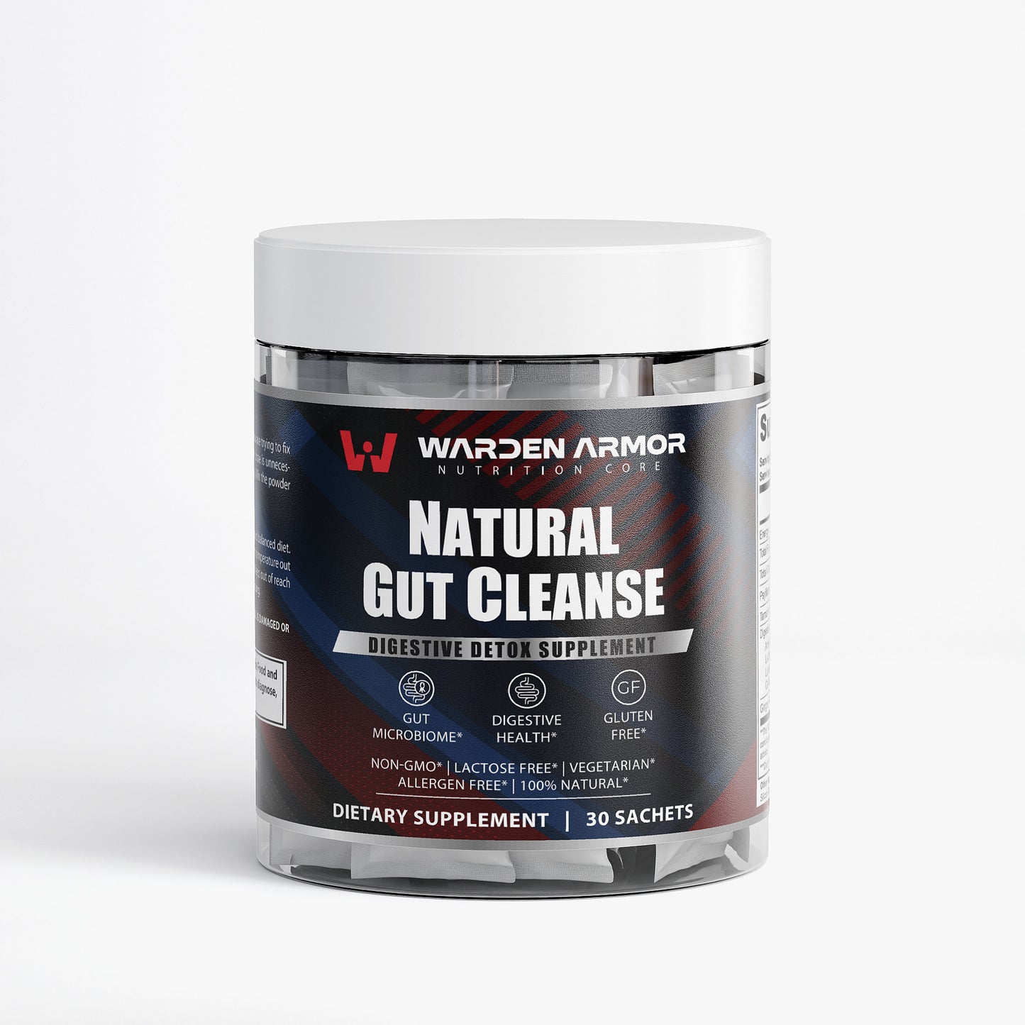 Natural Gut Support – Psyllium & Ginger Digestive Wellness Formula | Warden Armor