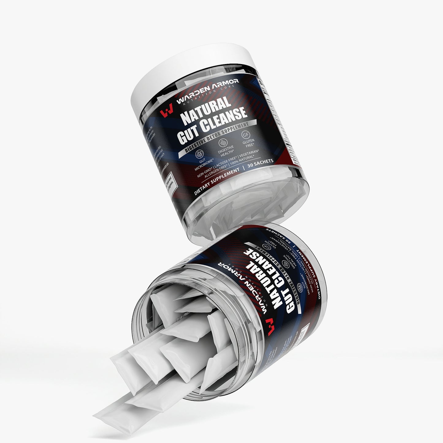 Natural Gut Support – Psyllium & Ginger Digestive Wellness Formula | Warden Armor