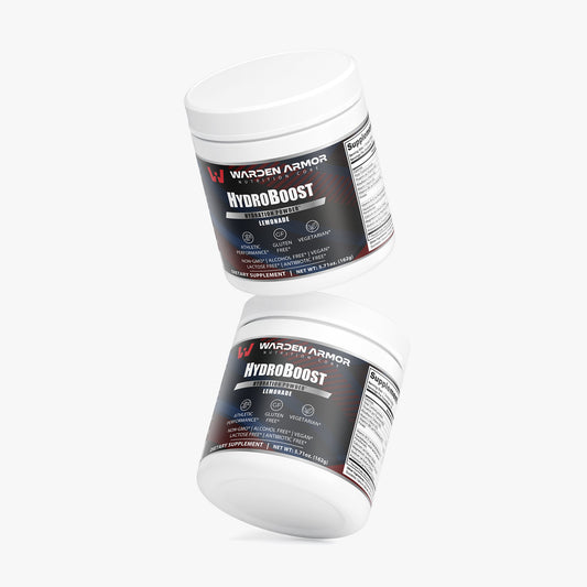 HydroBoost – Electrolyte Hydration Powder | Lemonade Flavor | Warden Armor
