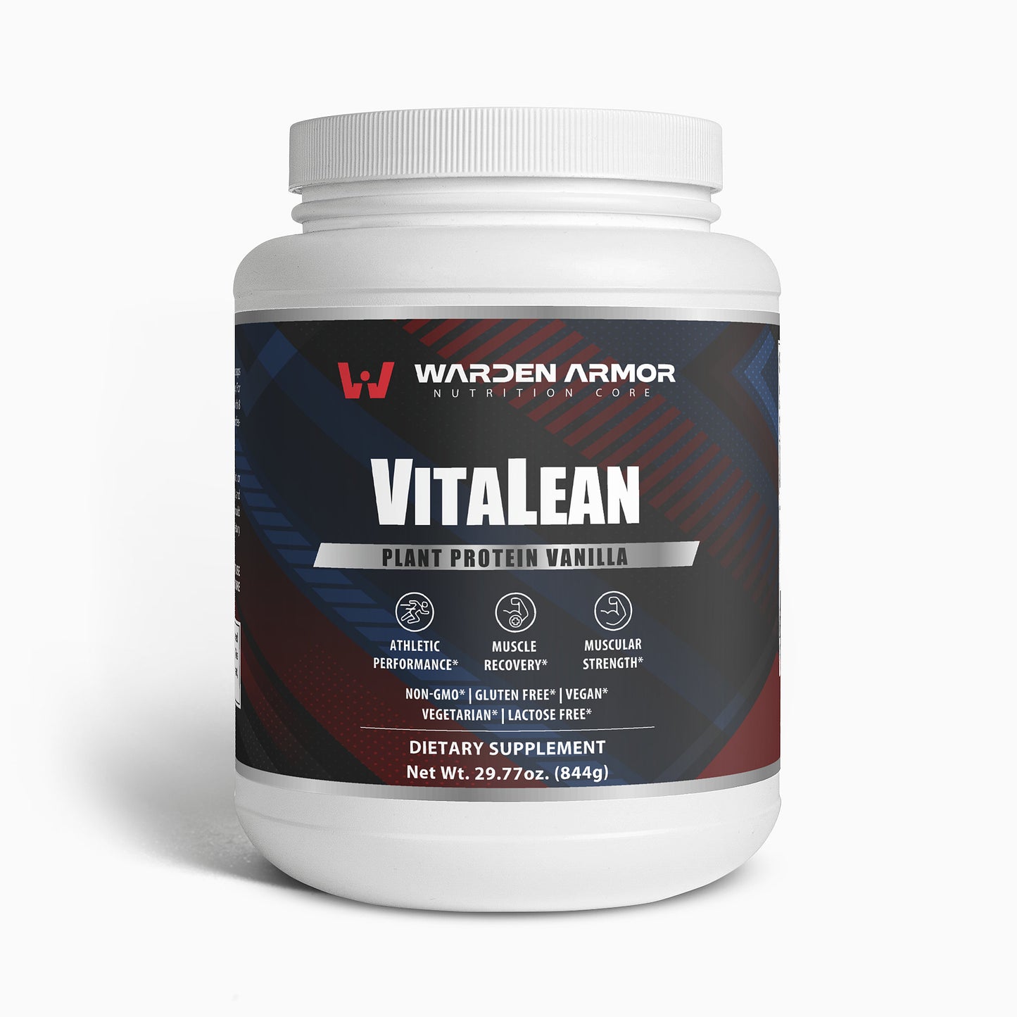 VitaLean Plant Protein (Vanilla) – Vegan Protein Powder | 20g Per Serving | Warden Armor