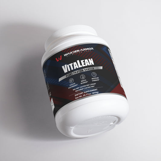 VitaLean Plant Protein (Vanilla) – Vegan Protein Powder | 20g Per Serving | Warden Armor
