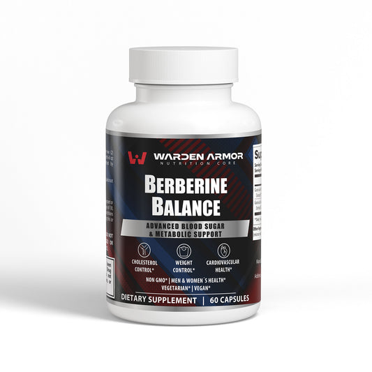 Berberine Balance – Metabolic Wellness Support | Herbal Capsules | Warden Armor