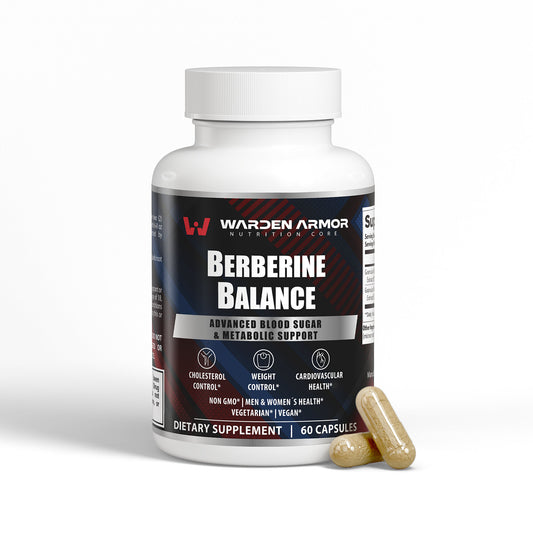 Berberine Balance – Metabolic Wellness Support | Herbal Capsules | Warden Armor