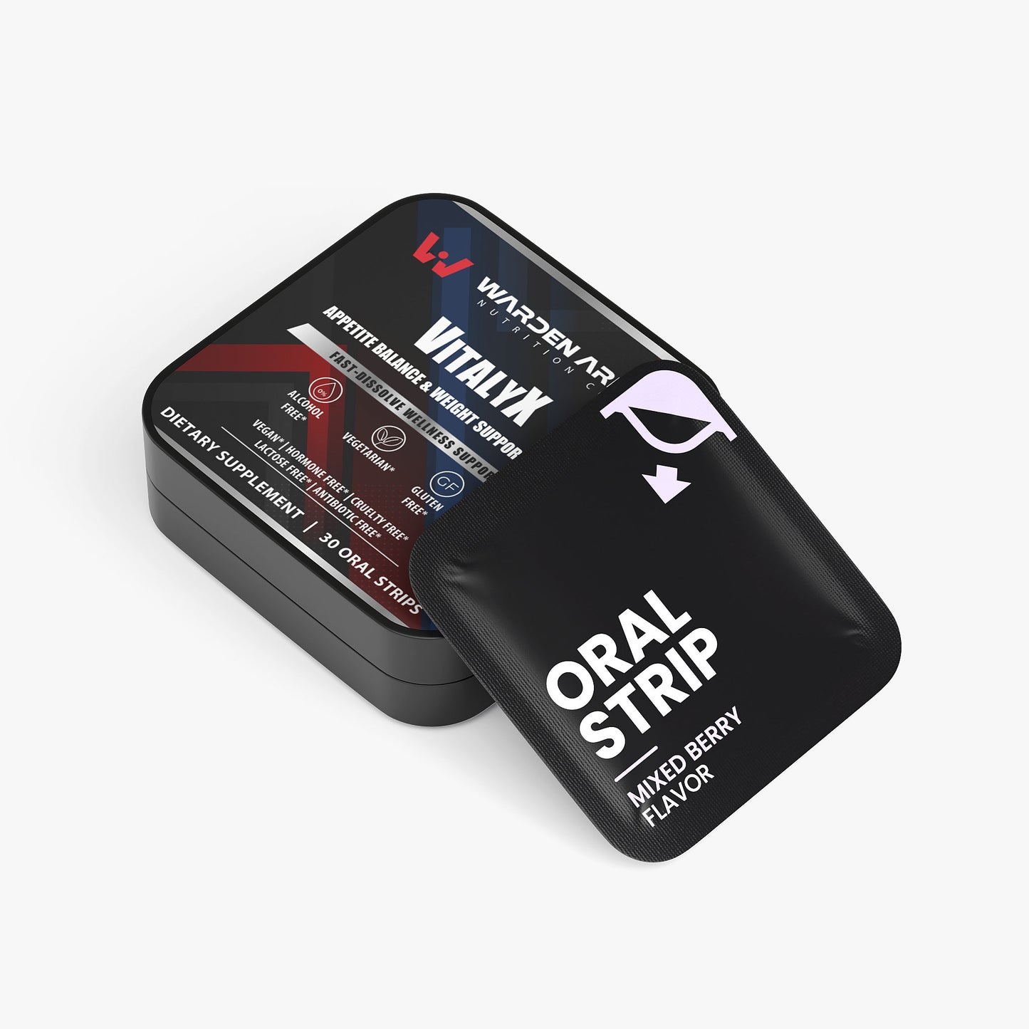 VitalyX – Daily Nutrition Strips | Saffron + Chromium | Fast-Dissolve Oral Strips | Warden Armor