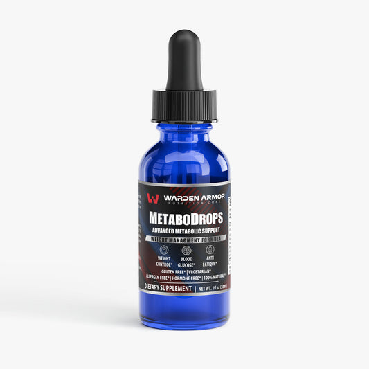 MetaboDrops – Daily Nutrition Formula | Liquid Herbal Blend | Warden Armor