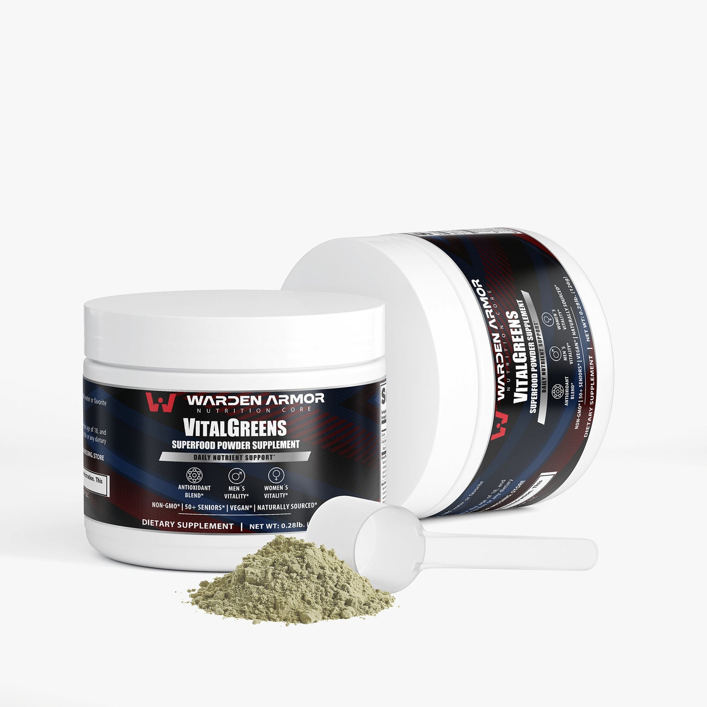 VitalGreens Superfood Powder – Plant-Based Daily Nutrition | Greens, Fruits & Botanicals | Warden Armor