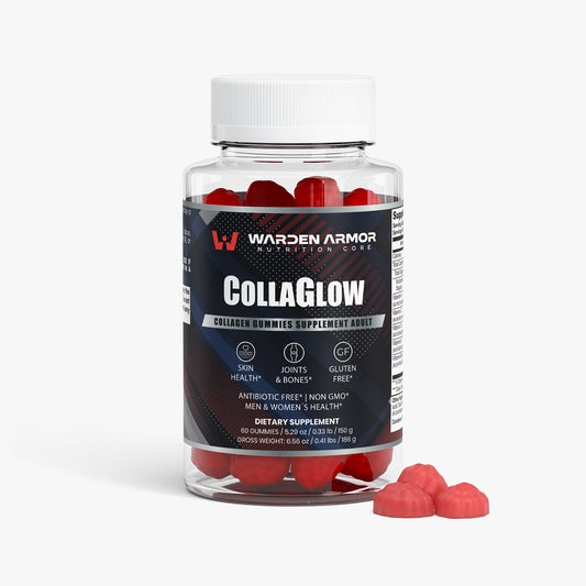 CollaGlow – Hair, Skin & Nails Beauty Gummies | Biotin + Marine Collagen | Warden Armor
