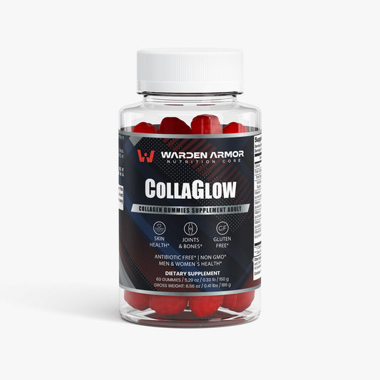 CollaGlow – Hair, Skin & Nails Beauty Gummies | Biotin + Marine Collagen | Warden Armor