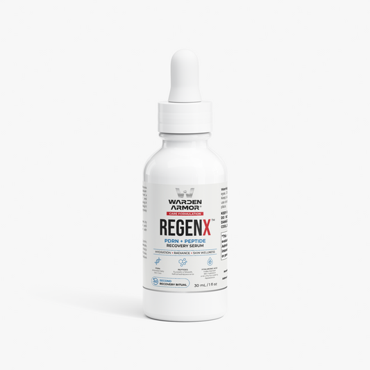 RegenX I PDRN Brightening Serum – Radiance & Hydration | PDRN + Peptides + Hyaluronic Acid | Warden Armor