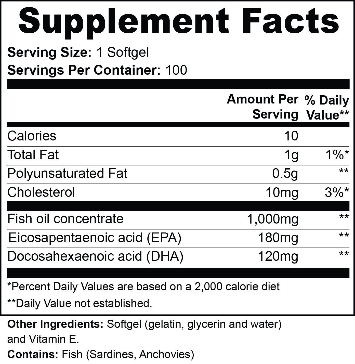 VitalFlow Omega-3 Complex – Heart & Brain Support | EPA + DHA Softgels | Warden Armor