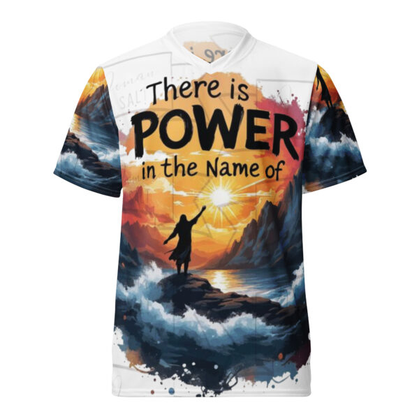 The Power Recycled unisex sports jersey