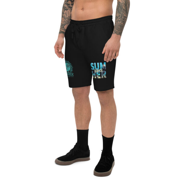 Summer Vibes Men's fleece shorts - Imagen 2