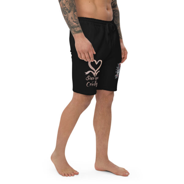 Men's fleece shorts - Imagen 4