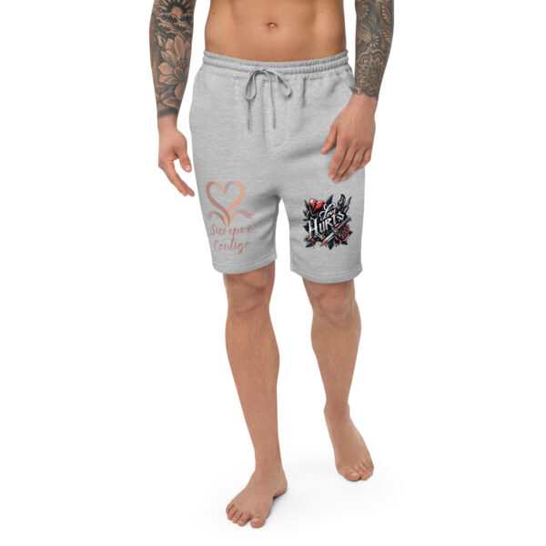 Men's fleece shorts - Imagen 5