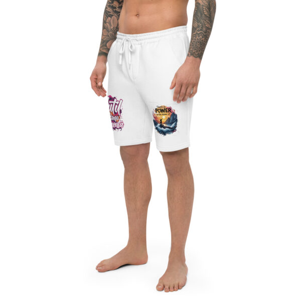 Sutil-como-tormenta Men's fleece shorts - Imagen 2