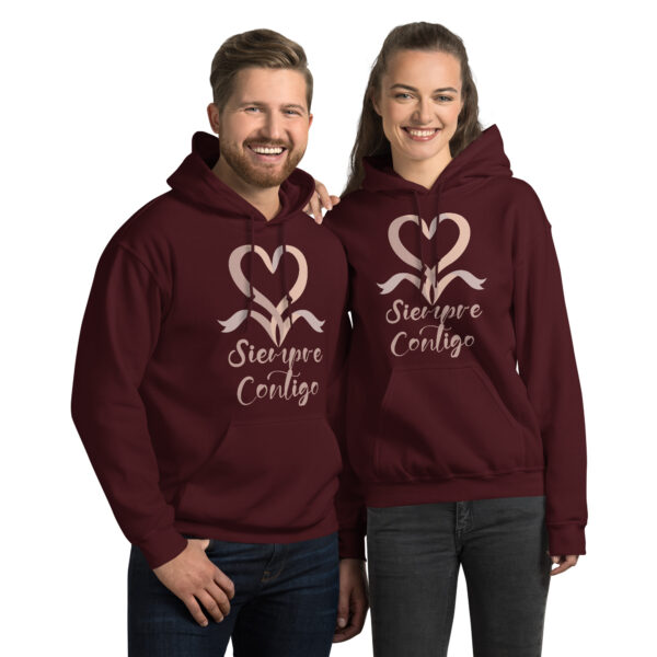 Siempre-contigo Unisex Hoodie - Imagen 3