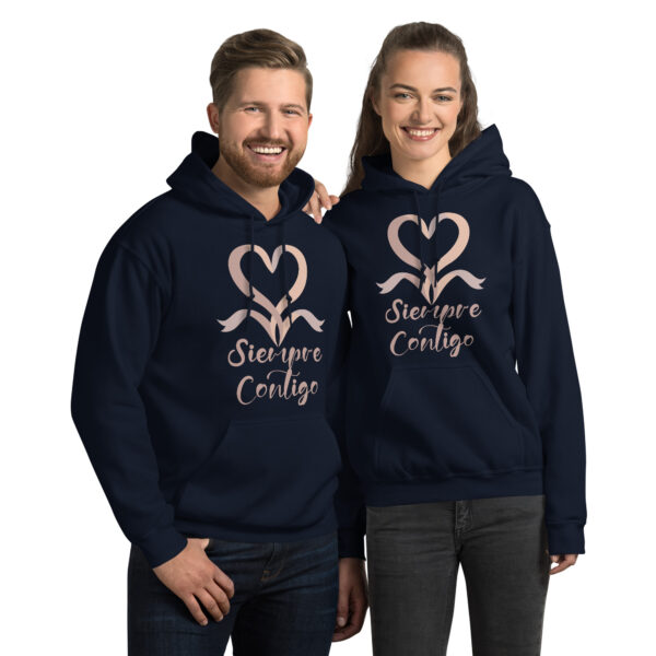 Siempre-contigo Unisex Hoodie - Imagen 2