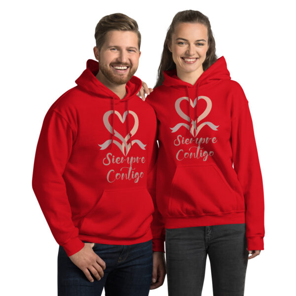 Siempre-contigo Unisex Hoodie - Imagen 4
